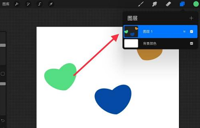 Procreate如何合并多选图层?Procreate多选图层合并教程截图