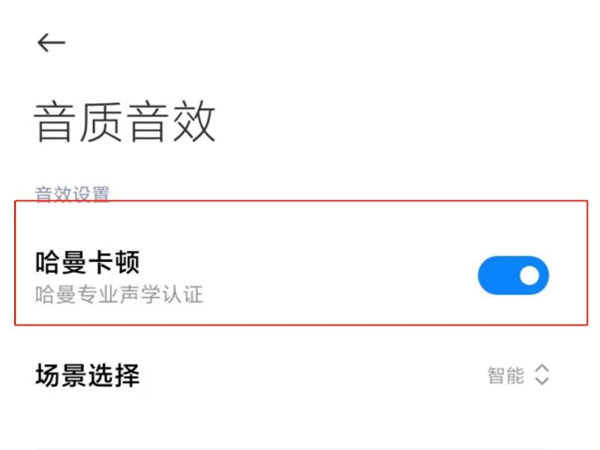 小米10s音效在哪里设置?小米10s设置音效的方法截图