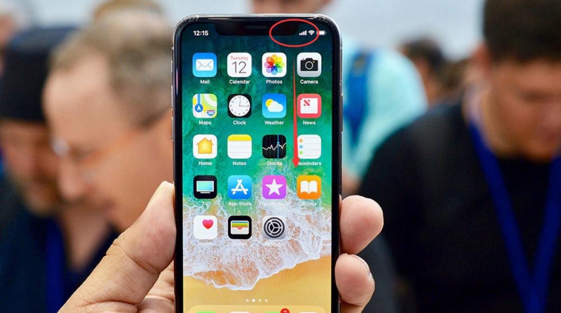 为什么iphonex没有电量百分比(1)