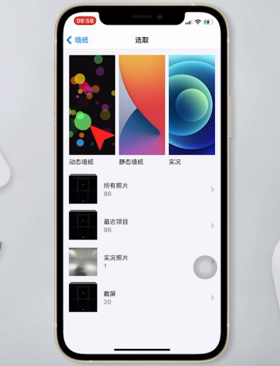 iPhone怎么设置自定义动态壁纸(3)