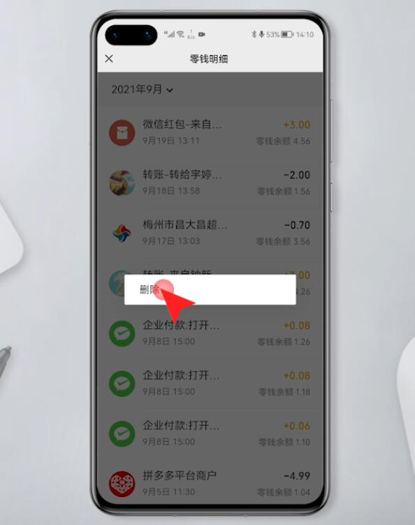 微信零钱明细怎么全部删除(7)