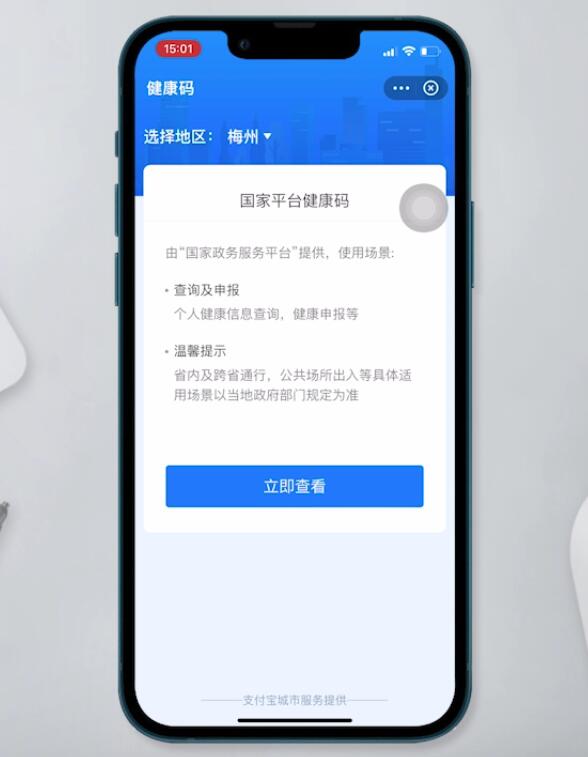 苹果手机怎么设置敲两下出健康码(15)