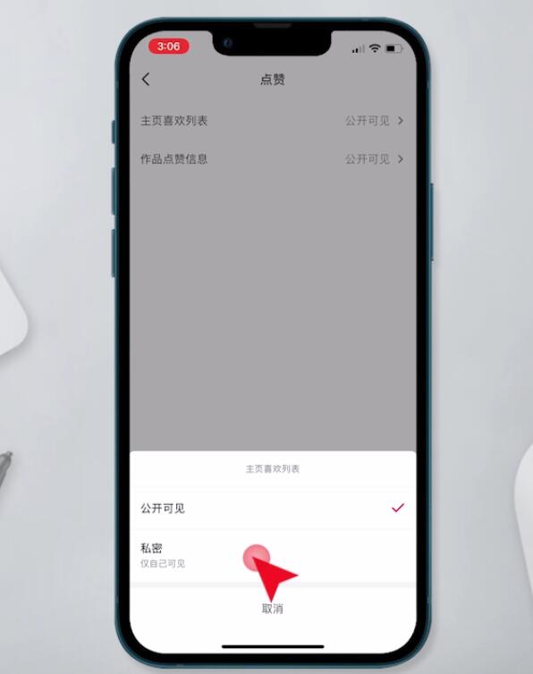 抖音怎么设置喜欢的作品不给别人看(7)