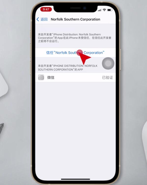 苹果手机如何信任软件(4)