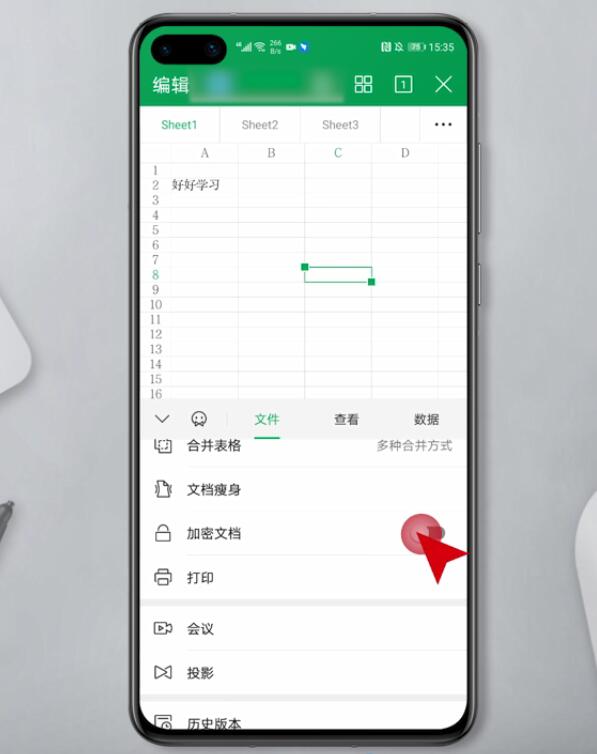 手机excel怎么加密码(3)