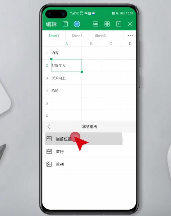 手机WPS冻结窗格怎么设置(5)