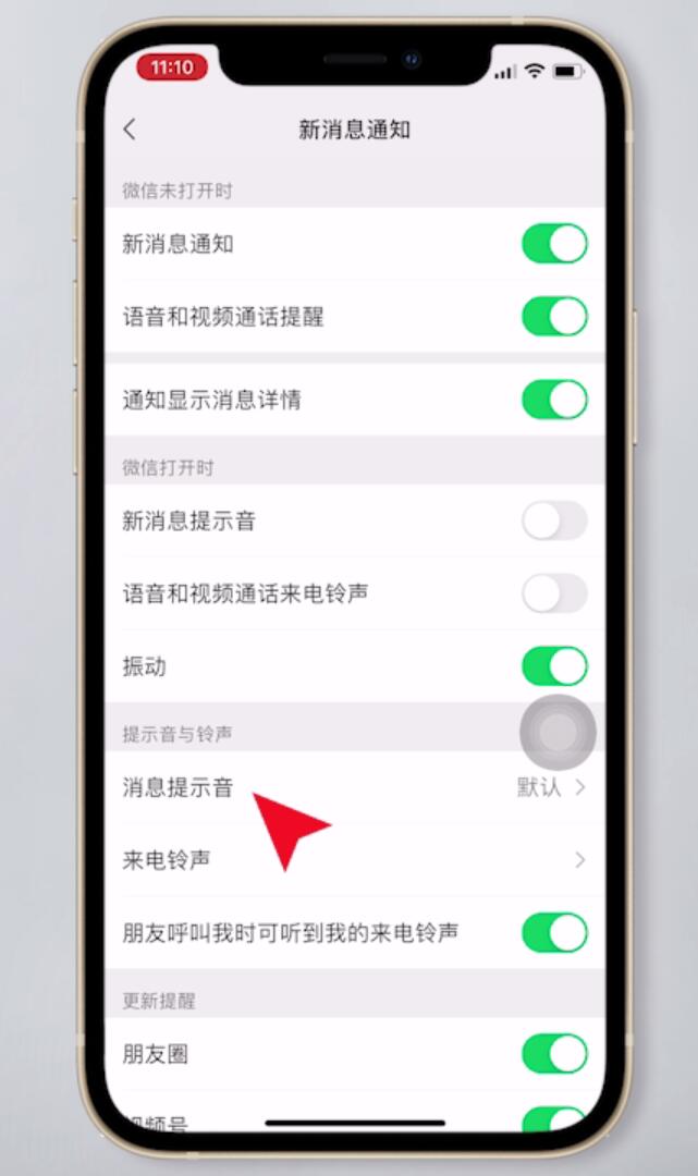 苹果微信声音怎么改换(4)