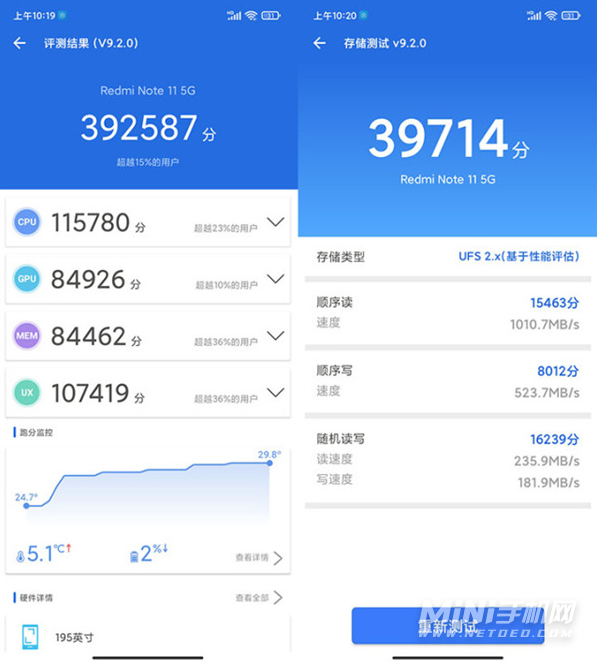 红米note11全面评测-性能详情