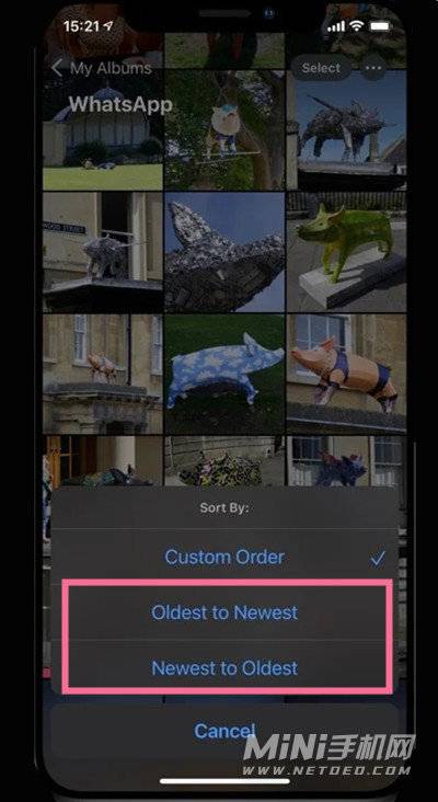 iPhone13相册怎么按时间排序-相册按时间排序方法