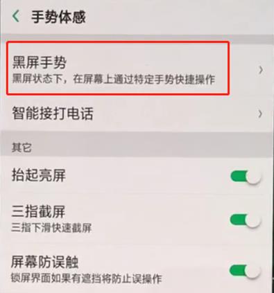 oppo手机黑屏手势在哪(3)