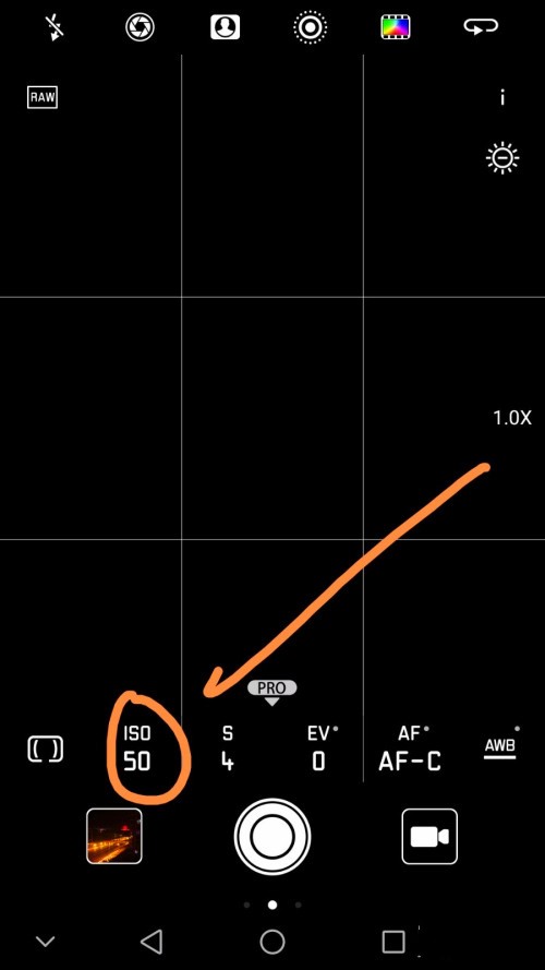 华为手机拍夜景专业模式怎么调(1)