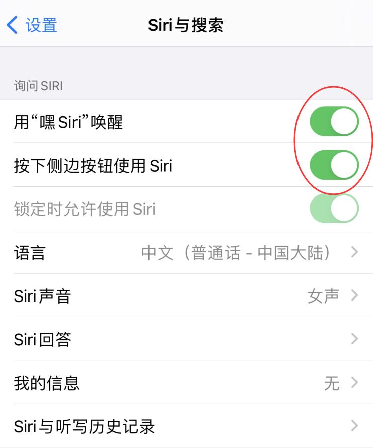 苹果12怎么唤醒siri(1)