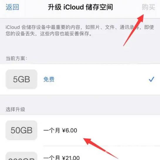 苹果手机iCloud储存空间不足，无法备份怎么办？(6)