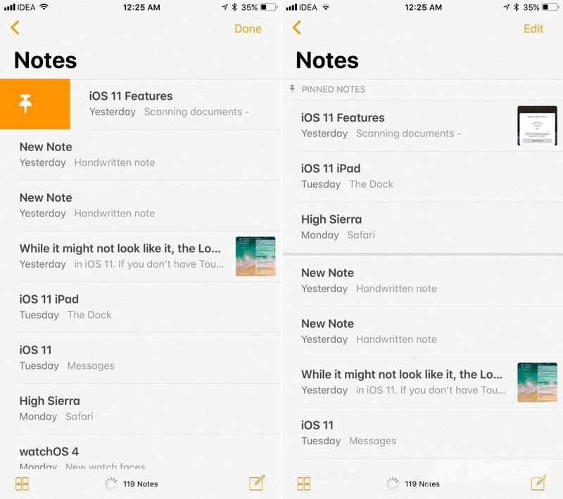 如何在iPhone和iPad的iOS11上使用备忘录的全新功能
