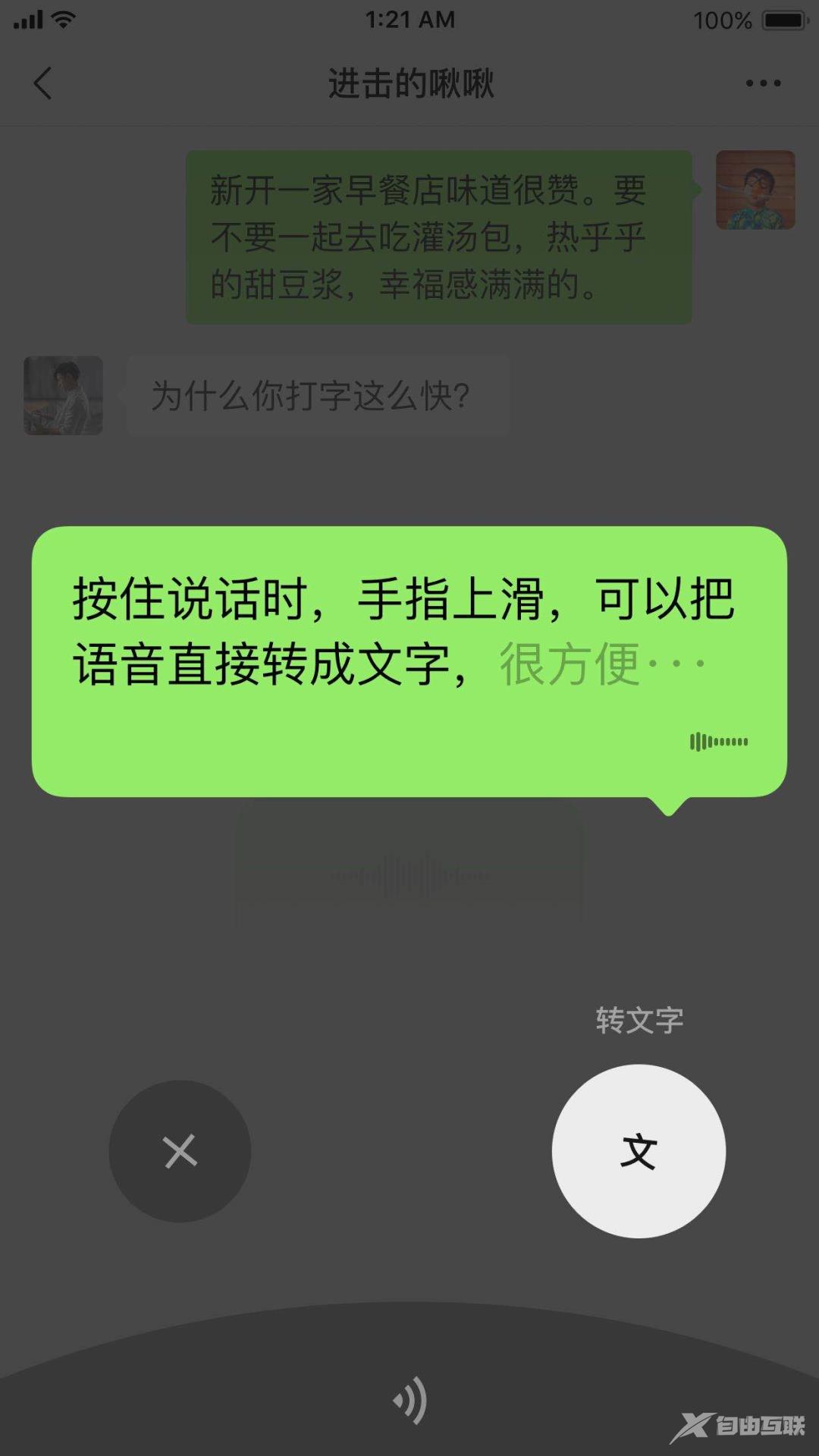 iPhone 如何打开语音输入功能？