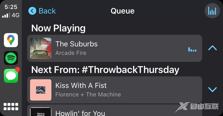 Spotify 测试重新设计版苹果 CarPlay 应用：支持队列访问
