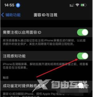 iPhone13注视感知在哪设置?iPhone13注视感知开启方法