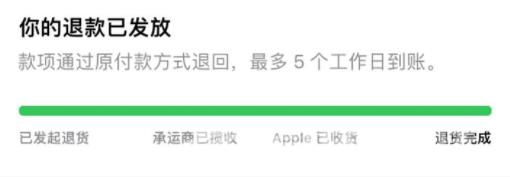 Apple Store新买的手机怎么退款