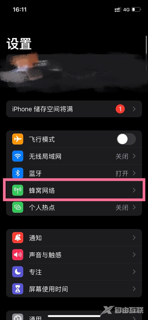 iPhone13在哪关闭5G网络