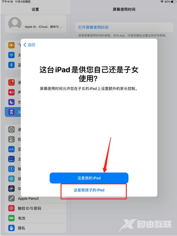 ipad怎么设置青少年模式