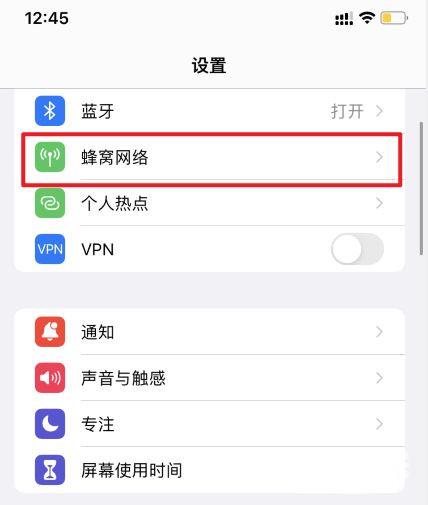 ios15怎么使用apn接入点