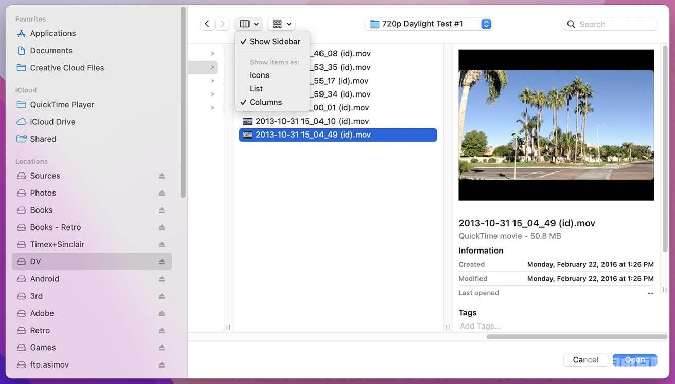 如何在 macOS Ventura 中使用 QuickTime Player