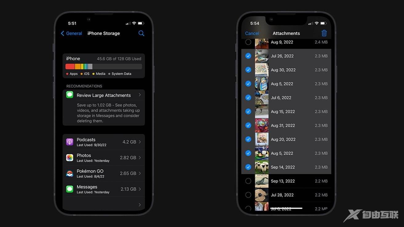 如何在 iOS 16 和 iPadOS 16 中管理 iMessage 存储