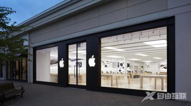 苹果最后一家采用黑色店头设计的 Apple Store 零售店将闭店装修