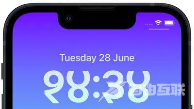 iOS 16：如何将锁屏时钟更改为梵文