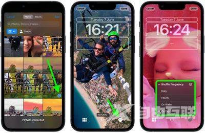 iOS 16：如何在 iPhone 锁定屏幕上的照片之间随机播放