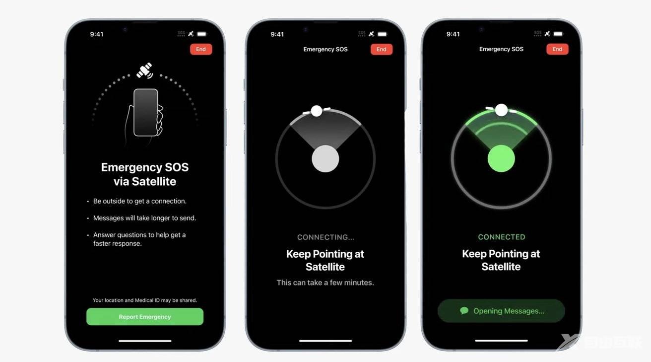 Apple 的 iPhone 14 紧急卫星服务如何为用户服务