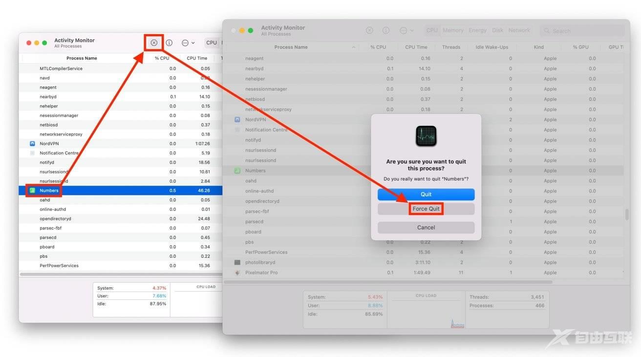 如何在 macOS 中强制退出应用程序