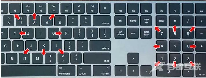 如何在macOS中使用键盘控制鼠标