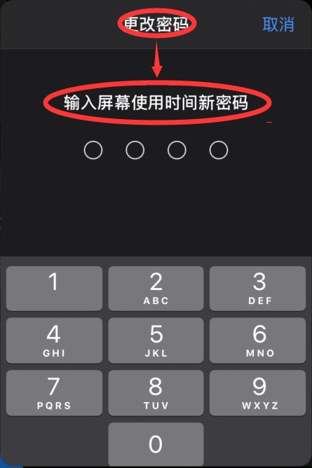 ipad屏幕使用时间密码忘了怎么办(4)