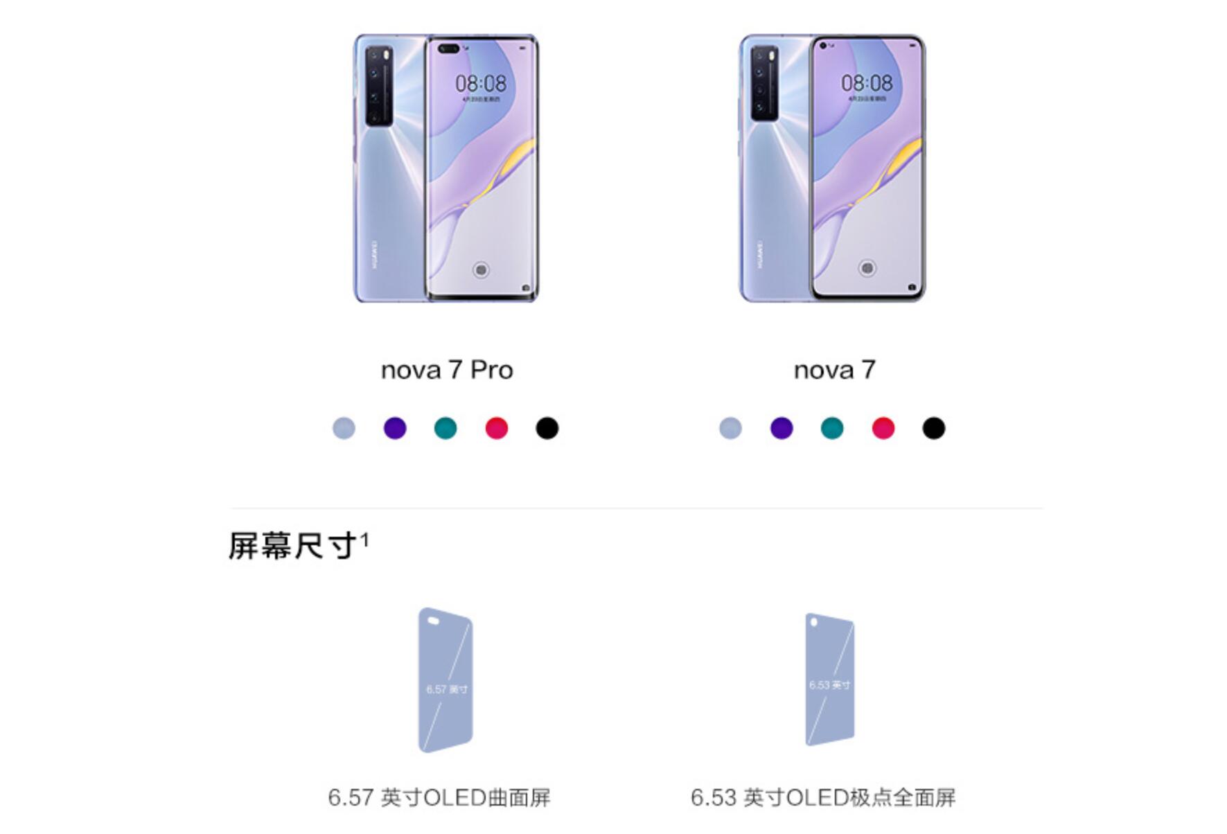 华为nova7和nova7pro和nova7se有什么区别(3)