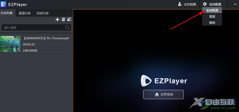 EZPlayer更改录像格式的方法