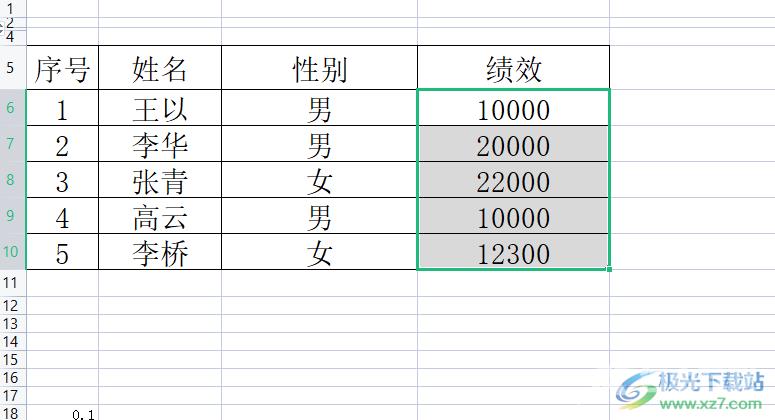 ​wps表格把相同数据区分出来的教程