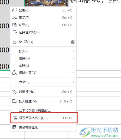 wps表格批量将数据设置为万元单位的教程