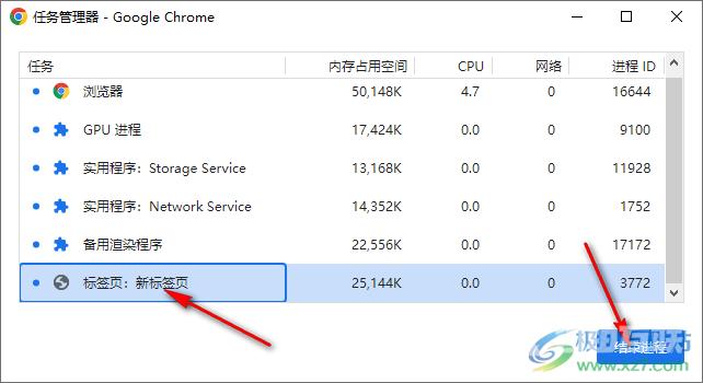 Google Chrome浏览器设置任务管理器的方法