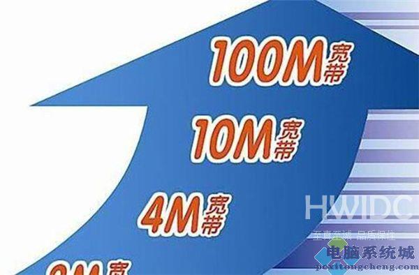 100M的宽带的实际下载速度为什么只有10