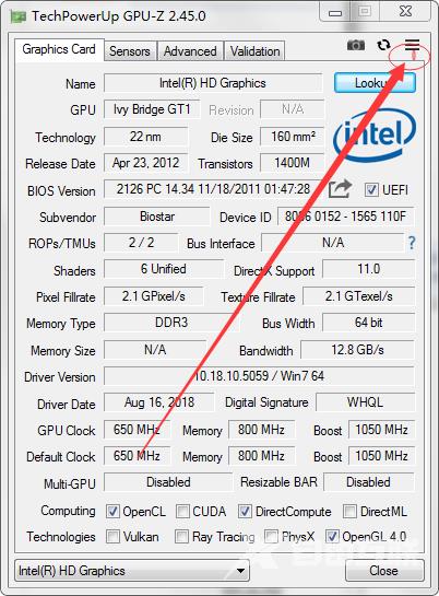 GPU-Z如何设置中文？