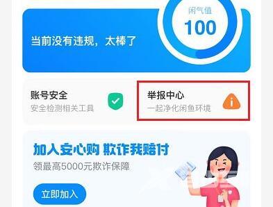 《闲鱼》怎么举报违规用户