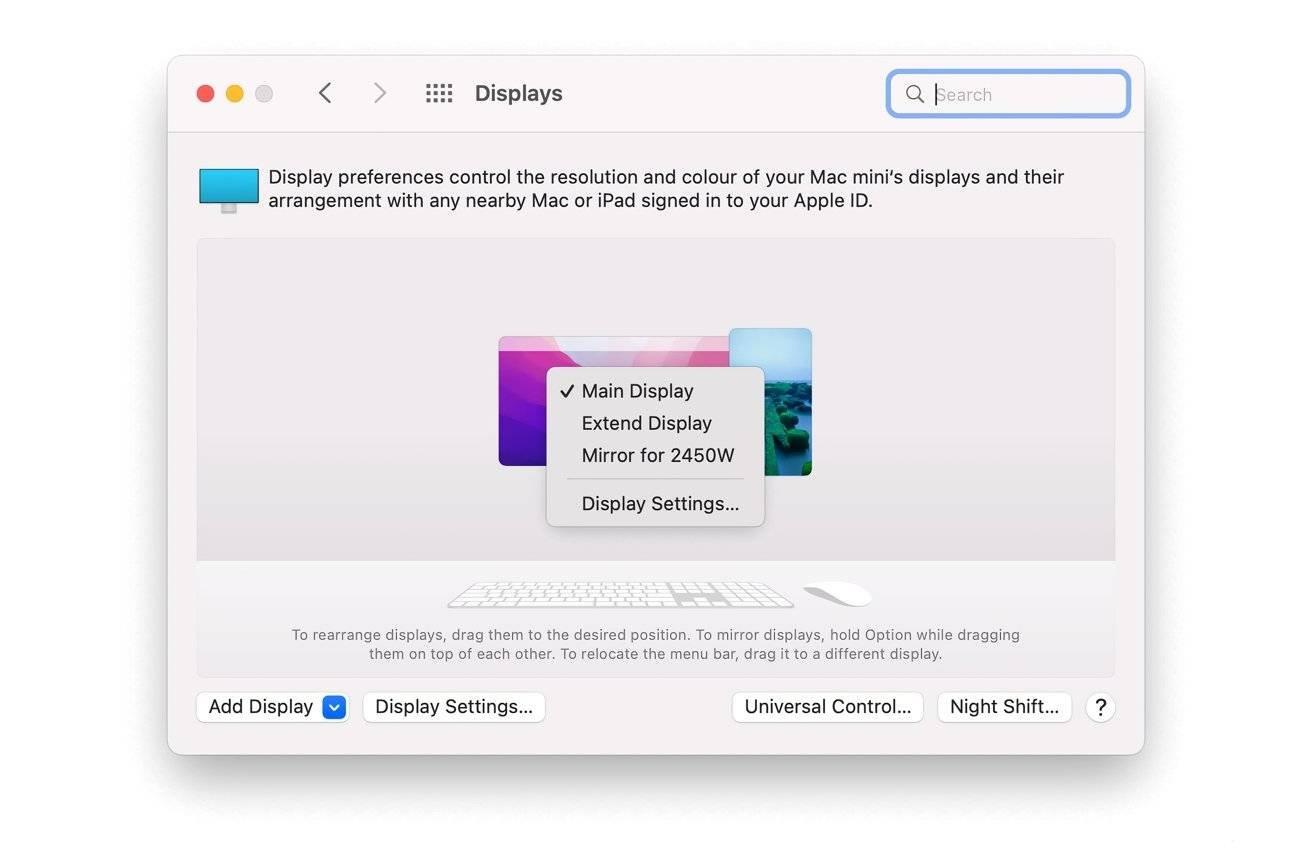 Mac怎么连接两个显示器