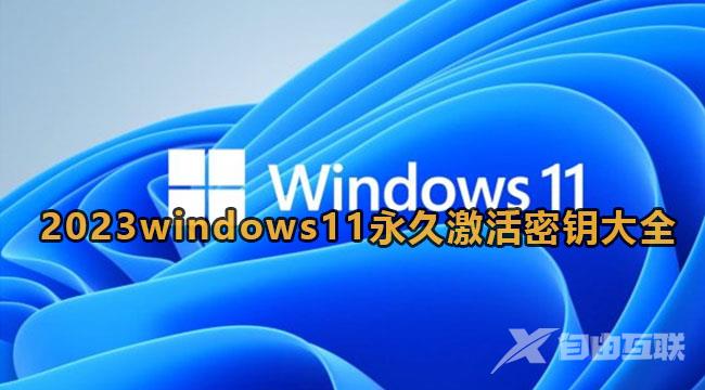 《windows11》2023年永久激活密钥