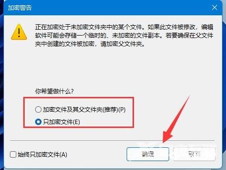 Win11电脑文档加密方法