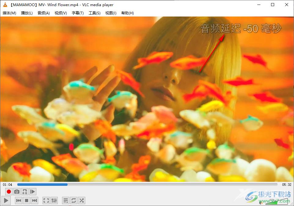 vlc media player解决音画不同步的方法