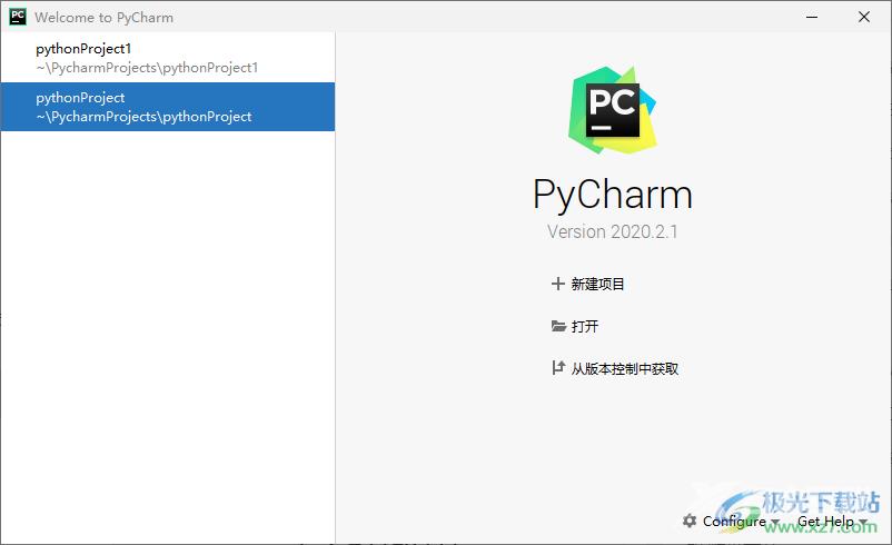 Pycharm删除项目的方法