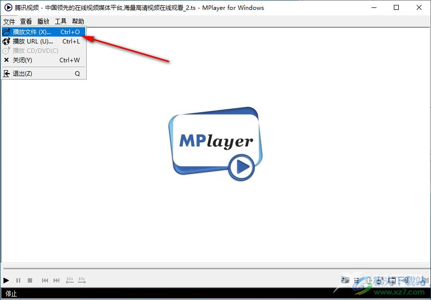 MPlayer播放器设置窗口置顶的方法