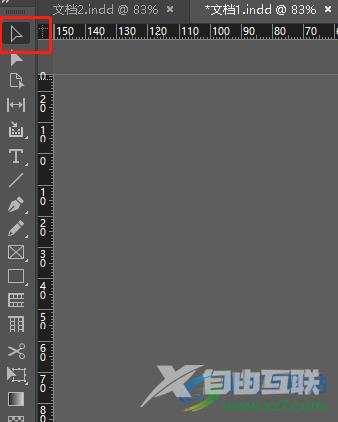 ​Adobe InDesign打了字后移动文字的教程