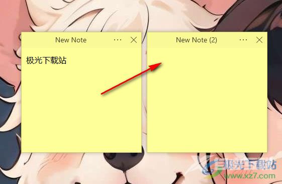 Simple Sticky Notes新建便签的方法